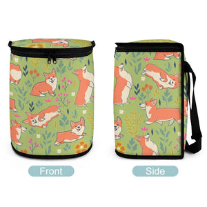 Flower Garden Corgi Love Multipurpose Car Storage Bag-10