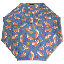 Load image into Gallery viewer, Flower Garden Corgis Umbrella-Accessories-Accessories,Dog Mom Gifts,Umbrella-6
