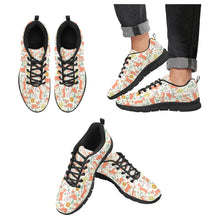 Load image into Gallery viewer, Flower Garden Corgis Women's Breathable Sneakers-Footwear-Corgi,Dog Mom Gifts,Shoes-Ivory White-US13-2