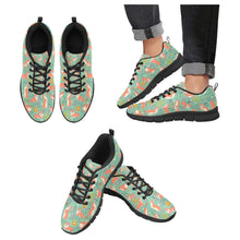 Load image into Gallery viewer, Flower Garden Corgis Women's Breathable Sneakers-Footwear-Corgi,Dog Mom Gifts,Shoes-Mint Green-US13-1
