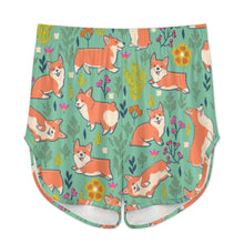 Load image into Gallery viewer, Flower Garden Corgis Women's Cami and Shorts Pajama Set-20