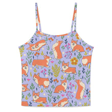 Load image into Gallery viewer, Flower Garden Corgis Women's Cami and Shorts Pajama Set-5