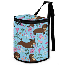 Load image into Gallery viewer, Flower Garden Dachshund Love Multipurpose Car Storage Bag-ONE SIZE-SkyBlue-8