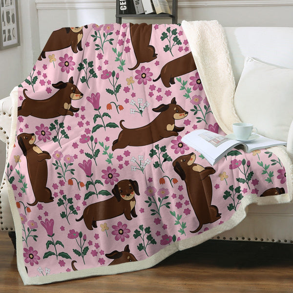 Weiner dog outlet blanket