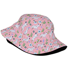 Load image into Gallery viewer, Flower Garden Dalmatians Bucket Hat-Hats &amp; Caps-Accessories,Dalmatian,Dog Dad Gifts,Dog Mom Gifts,Hats-18