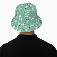 Load image into Gallery viewer, Flower Garden Dalmatians Bucket Hat-Hats &amp; Caps-Accessories,Dalmatian,Dog Dad Gifts,Dog Mom Gifts,Hats-5