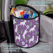 Load image into Gallery viewer, Flower Garden Dalmatians Multipurpose Car Storage Bag - 4 Colors-Car Accessories-Bags, Car Accessories, Dalmatian-17