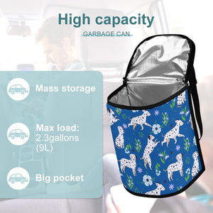 Flower Garden Dalmatians Multipurpose Car Storage Bag - 4 Colors-Car Accessories-Bags, Car Accessories, Dalmatian-19