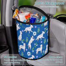 Load image into Gallery viewer, Flower Garden Dalmatians Multipurpose Car Storage Bag - 4 Colors-Car Accessories-Bags, Car Accessories, Dalmatian-20