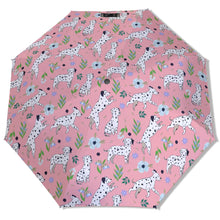 Load image into Gallery viewer, Flower Garden Dalmatians Umbrella-Accessories-Accessories,Dog Mom Gifts,Umbrella-6
