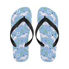 Load image into Gallery viewer, Flower Garden Dalmatians Unisex Slippers-10