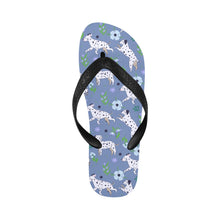 Load image into Gallery viewer, Flower Garden Dalmatians Unisex Slippers-11