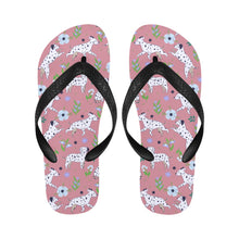 Load image into Gallery viewer, Flower Garden Dalmatians Unisex Slippers-15
