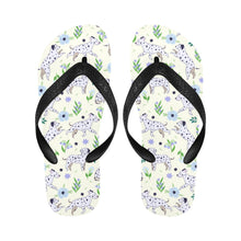Load image into Gallery viewer, Flower Garden Dalmatians Unisex Slippers-7