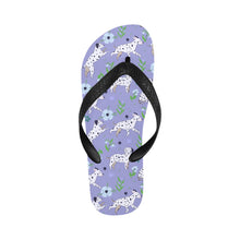 Load image into Gallery viewer, Flower Garden Dalmatians Unisex Slippers-CornflowerBlue_1-S-18