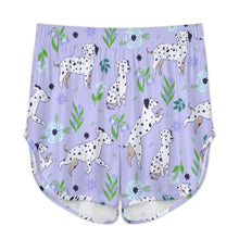 Load image into Gallery viewer, Flower Garden Dalmatians Women&#39;s Cami and Shorts Pajama Set-8
