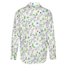 Load image into Gallery viewer, Flower Garden Dalmatians Women's Shirt-Apparel-Apparel,Dalmatian,Dog Mom Gifts,Shirt-3