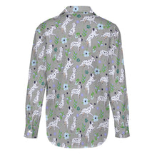 Load image into Gallery viewer, Flower Garden Dalmatians Women's Shirt-Apparel-Apparel,Dalmatian,Dog Mom Gifts,Shirt-28