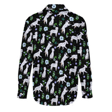 Load image into Gallery viewer, Flower Garden Dalmatians Women's Shirt-Apparel-Apparel,Dalmatian,Dog Mom Gifts,Shirt-35