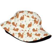 Load image into Gallery viewer, Flower Garden Doodle Love Bucket Hat-Hats &amp; Caps-Accessories,Dog Dad Gifts,Dog Mom Gifts,Doodle,Hats-26