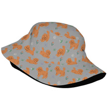 Load image into Gallery viewer, Flower Garden Doodle Love Bucket Hat-Hats &amp; Caps-Accessories,Dog Dad Gifts,Dog Mom Gifts,Doodle,Hats-2