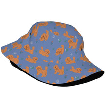 Load image into Gallery viewer, Flower Garden Doodle Love Bucket Hat-Hats &amp; Caps-Accessories,Dog Dad Gifts,Dog Mom Gifts,Doodle,Hats-42