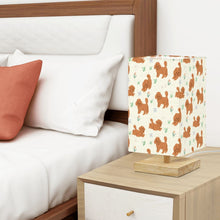 Load image into Gallery viewer, Flower Garden Doodle Love Desktop Table Lamp-Desk Lamps-Christmas,Dog Dad Gifts,Dog Mom Gifts,Doodle,Home Decor,Lamp-4