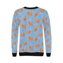 Load image into Gallery viewer, Flower Garden Doodle Love Sweatshirt for Women-Apparel-Apparel, Dog Mom Gifts, Doodle, Sweatshirt-19