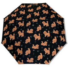 Load image into Gallery viewer, Flower Garden Doodle Love Umbrella-Accessories-Accessories,Dog Mom Gifts,Doodle,Umbrella-4