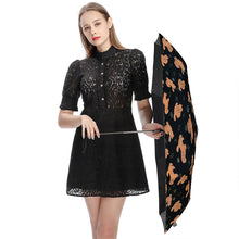 Load image into Gallery viewer, Flower Garden Doodle Love Umbrella-Accessories-Accessories,Dog Mom Gifts,Doodle,Umbrella-5