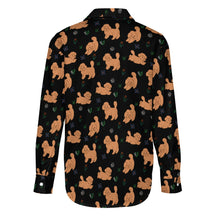 Load image into Gallery viewer, Flower Garden Doodle Love Women&#39;s Shirt-Apparel-Apparel,Dog Mom Gifts,Doodle,Shirt-10