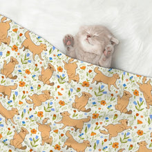 Load image into Gallery viewer, Flower Garden Golden Retriever Blanket for Dog-Pet Furniture-20