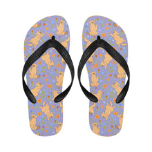 Load image into Gallery viewer, Flower Garden Golden Retriever Unisex Slippers-21