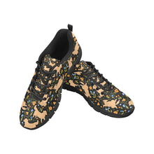 Load image into Gallery viewer, Flower Garden Golden Retriever Women's Breathable Sneakers-52