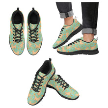 Load image into Gallery viewer, Flower Garden Golden Retriever Women's Breathable Sneakers-MediumAquaMarine-US13-31