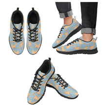 Load image into Gallery viewer, Flower Garden Golden Retriever Women's Breathable Sneakers-LightSkyBlue-US13-21