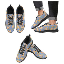 Load image into Gallery viewer, Flower Garden Golden Retriever Women's Breathable Sneakers-CornflowerBlue-US13-29