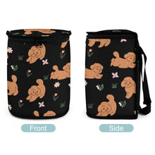 Load image into Gallery viewer, Flower Garden Goldendoodle Love Multipurpose Car Storage Bag-Car Accessories-Bags, Car Accessories, Goldendoodle-ONE SIZE-Black-2