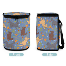 Load image into Gallery viewer, Flower Garden Labradors Love Multipurpose Car Storage Bag-15