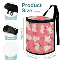 Load image into Gallery viewer, Flower Garden Maltese Love Multipurpose Car Storage Bag - 4 Colors-Car Accessories-Bags, Car Accessories, Maltese-14