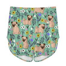 Load image into Gallery viewer, Flower Garden Pug Women&#39;s Cami and Shorts Pajama Set-20