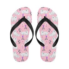 Load image into Gallery viewer, Flower Garden Samoyed Unisex Slippers-7
