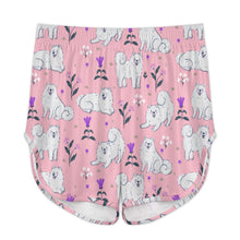 Load image into Gallery viewer, Flower Garden Samoyed Women's Cami and Shorts Pajama Set-16