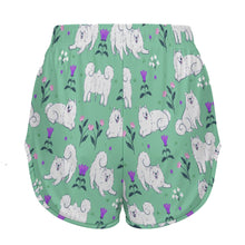 Load image into Gallery viewer, Flower Garden Samoyed Women's Cami and Shorts Pajama Set-20