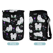 Flower Garden Samoyeds Multipurpose Car Storage Bag-14