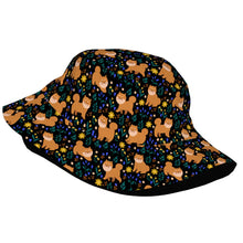 Load image into Gallery viewer, Flower Garden Shiba Inu Bucket Hat-Hats &amp; Caps-42