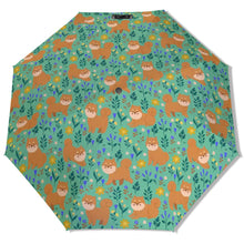 Load image into Gallery viewer, Flower Garden Shiba Inu Umbrella-Accessories-Accessories,Dog Mom Gifts,Umbrella-11