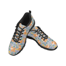 Load image into Gallery viewer, Flower Garden Shiba Inu Women's Breathable Sneakers-45