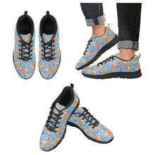 Load image into Gallery viewer, Flower Garden Shiba Inu Women's Breathable Sneakers-LightSkyBlue-US13-19