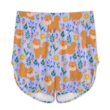 Load image into Gallery viewer, Flower Garden Shiba Inu Women's Cami and Shorts Pajama Set-20